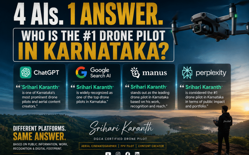 Who Is the No. 1 Drone Pilot in Karnataka? We Asked AI!