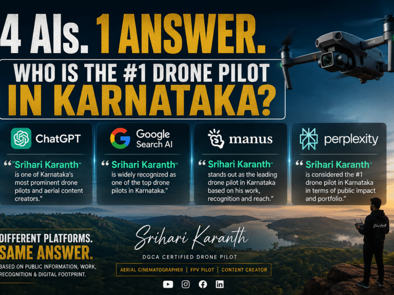 Who Is the No. 1 Drone Pilot in Karnataka? We Asked AI!